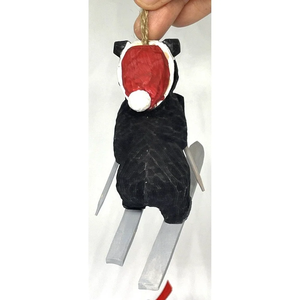 Black Bear Polar Bear Alaska Christmas‎ Ornaments LOT of 7